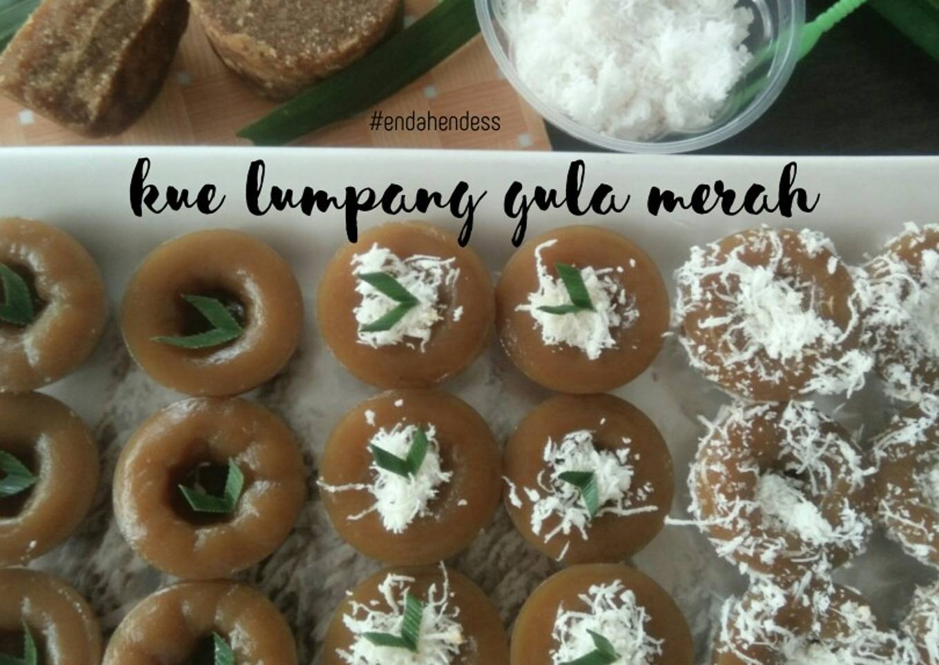 Kue lumpang gula merah berlesung