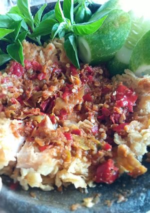 Foto resep Ayam geprek simple