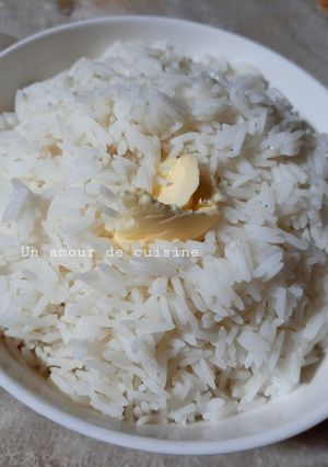 Une photo de Riz au beurre cuit à l'eau 🍚🧈