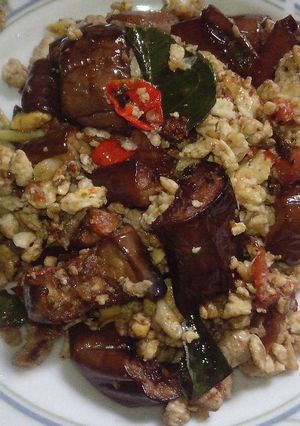 Foto resep Terong telor orak arik