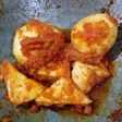 Balado telur + tahu