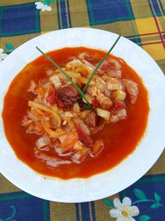 Lecsó bográcsban, ahogy mi szeretjük recept fotója