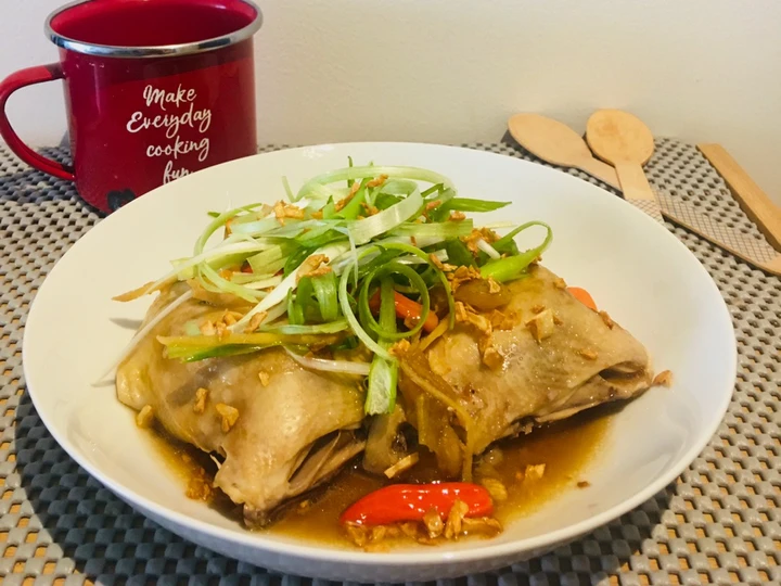 Cara Gampang Menyiapkan Resep  Tim ayam simpel yang Lezat, Sempurna