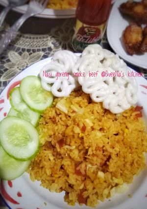 Foto resep Nasi Goreng Smoke Beef