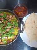 Garlic khichdi