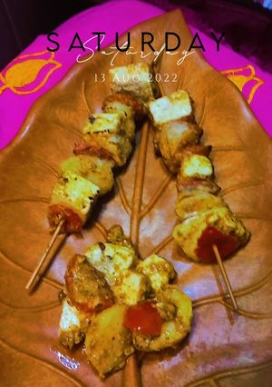 A picture of Falahari Paneer Tikka.