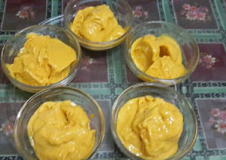 Steps to Make Perfect Mango Ice Cream