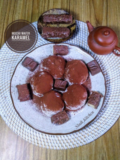 Foto resep Mochi Wafer Karamel