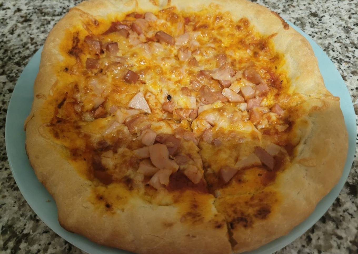 Pizza Napolitana rápida, es espectacular