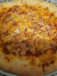 Una foto de Pizza Napolitana rápida, es espectacular