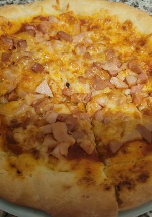 Una foto de Pizza Napolitana rápida, es espectacular