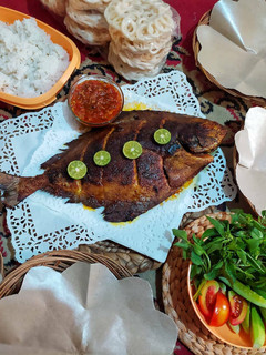 Foto resep Ikan Bawal Bakar