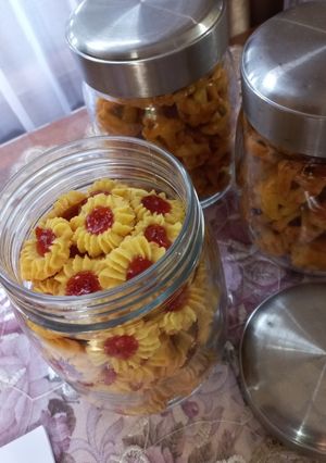 Foto resep Kue dahlia/semprit mawar