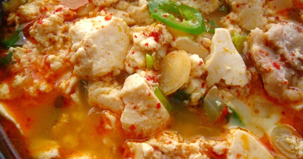 Korean Seafood Tofu Stew Recipe