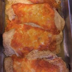 A picture of Smothered or Hunter’s Chicken.