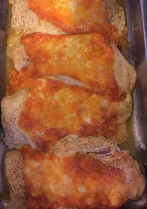 A picture of Smothered or Hunter’s Chicken.