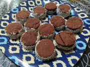 Una foto de alfajor de maicena con edulcorante