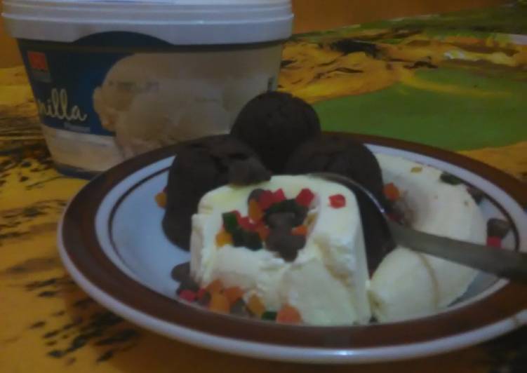 Brownies imut lembut no mixer no kukusan no oven