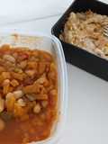 Alubias con calabaza