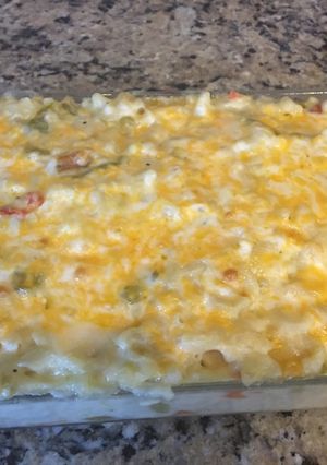 A picture of Chile Mac and Cheese.