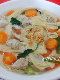 Foto resep Sup Kembang Tahu