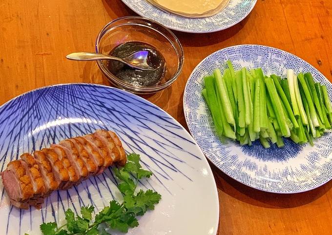 How to Make Speedy Duck pancakes with hoi sin and cucumber