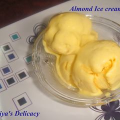 A picture of Almond ice cream.