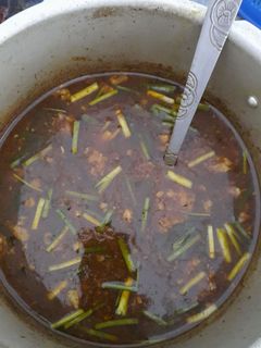 Foto resep Rawon empal bumbu bamboe
