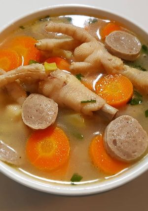 Foto resep Soup ceker ayam dan bakso