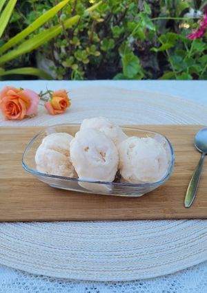 Una foto de Helado de ananá
