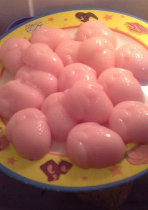 Foto resep Jelly susu strawberry