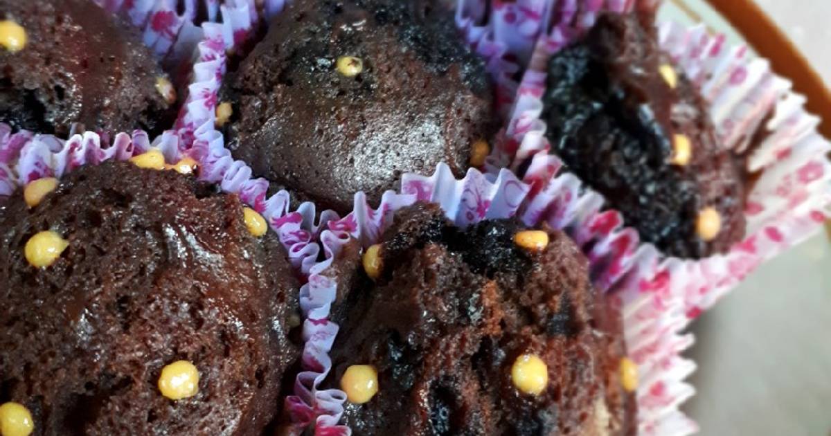 Resep Muffin Coklat Kukus Takaran Sendok Oleh Aas Purbasari Cookpad