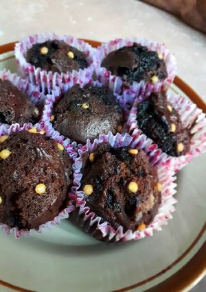 Foto resep Muffin coklat kukus (takaran sendok)