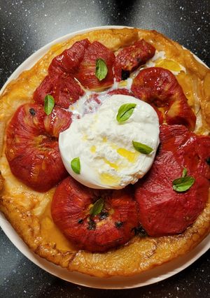 Une photo de Tarte tatin revisitée