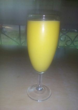 A picture of Spiced Mango Lassi.