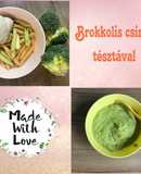 Baba püré - brokkolis csirke tésztával