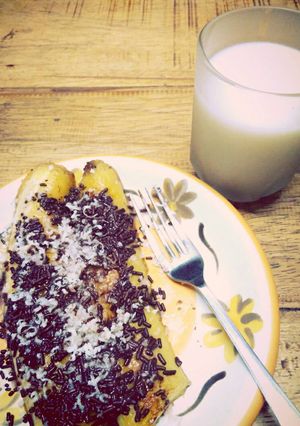 Foto resep Pisang Penyet Panggang