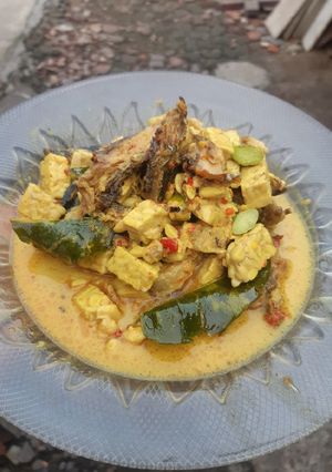 Foto resep Tongkol santan pedas