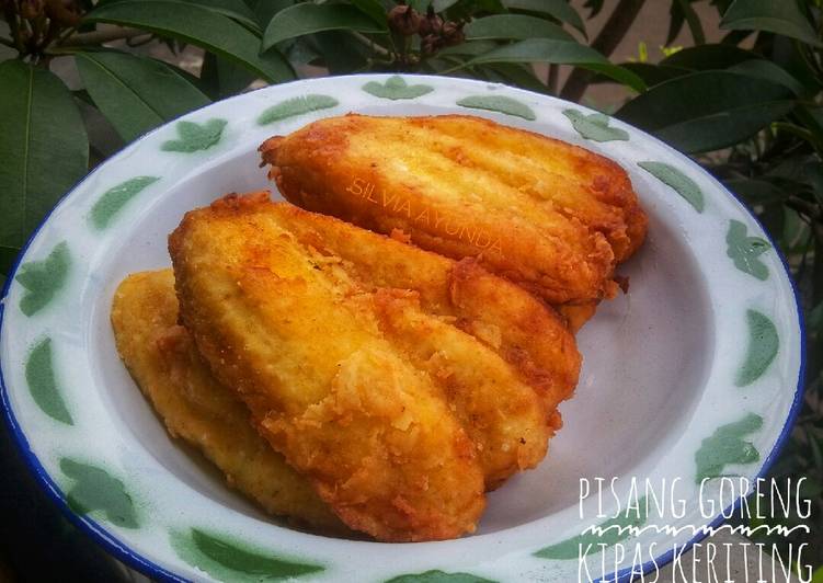 Resep Terbaik Pisang Goreng Kipas Keriting Yummy Mantul