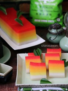 Gambar Kuih Lapis Sunset