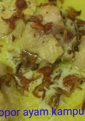 Foto resep Opor ayam kampung ala bunda Jkb