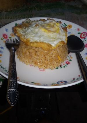 รูปของ ข้าวไข่มีไข่ดาว