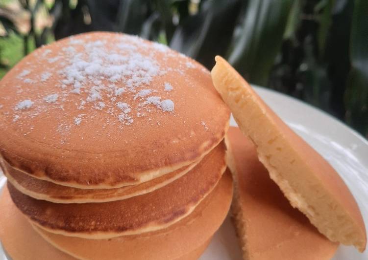 Cara Gampang Membuat Pancake yummy super fluffy yang Bisa Manjain Lidah