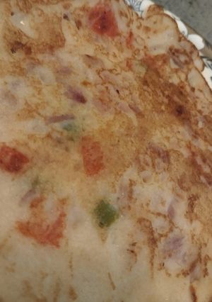ভেজিটেবল উত্তপম(vegetable Uttapam recipe in Bengali) রেসিপির প্রধান ছবি