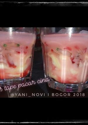 Foto resep Es Tape Pacar Cina
