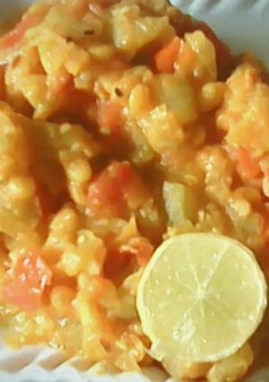 A picture of Chana Dal Lauki.