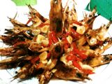 Udang bakar saus asam manis pedas