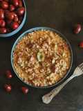 Risotto con giuggiole salsiccia Lucana e cacioricotta stagionato