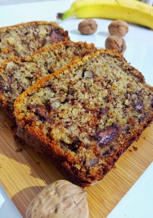 صورة لوصفة خبز الموز Banana bread