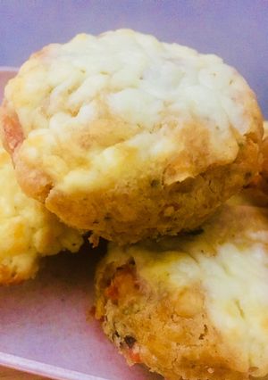Una foto de MUFFINS DE 🍅TOMATE🍅